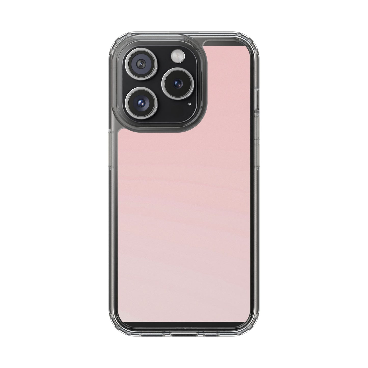 Clear Phone Case – Soft Blush