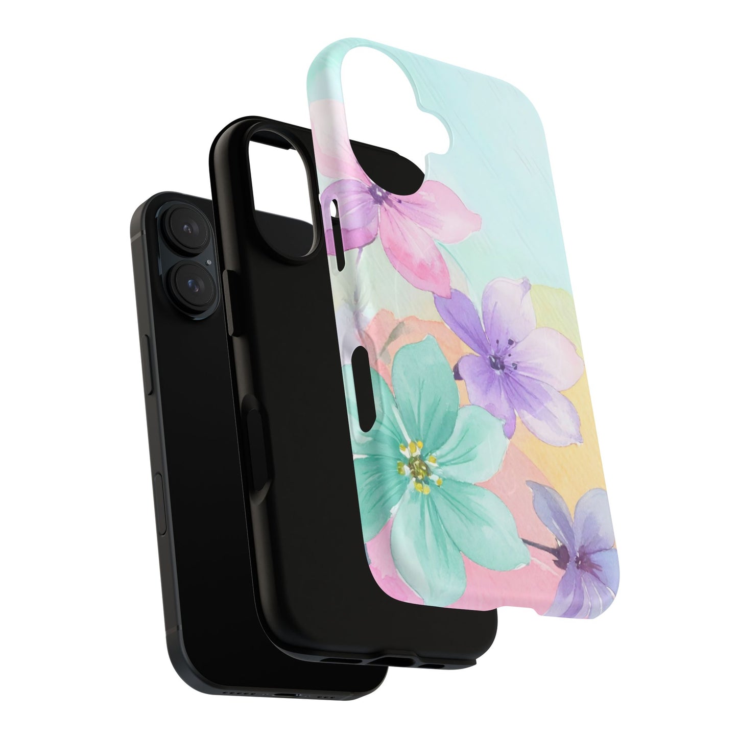 Protective Phone Case – Water Petal