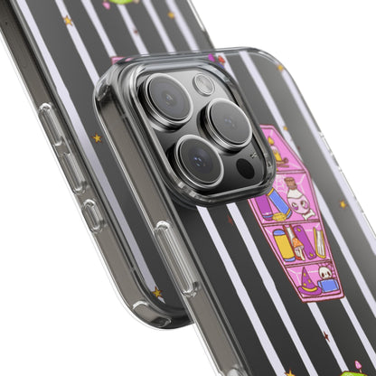 Clear Phone Case – Booked to Death