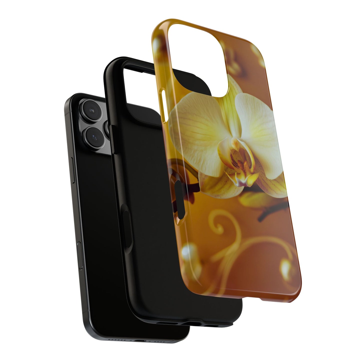 Protective Phone Case – Amber Orchid