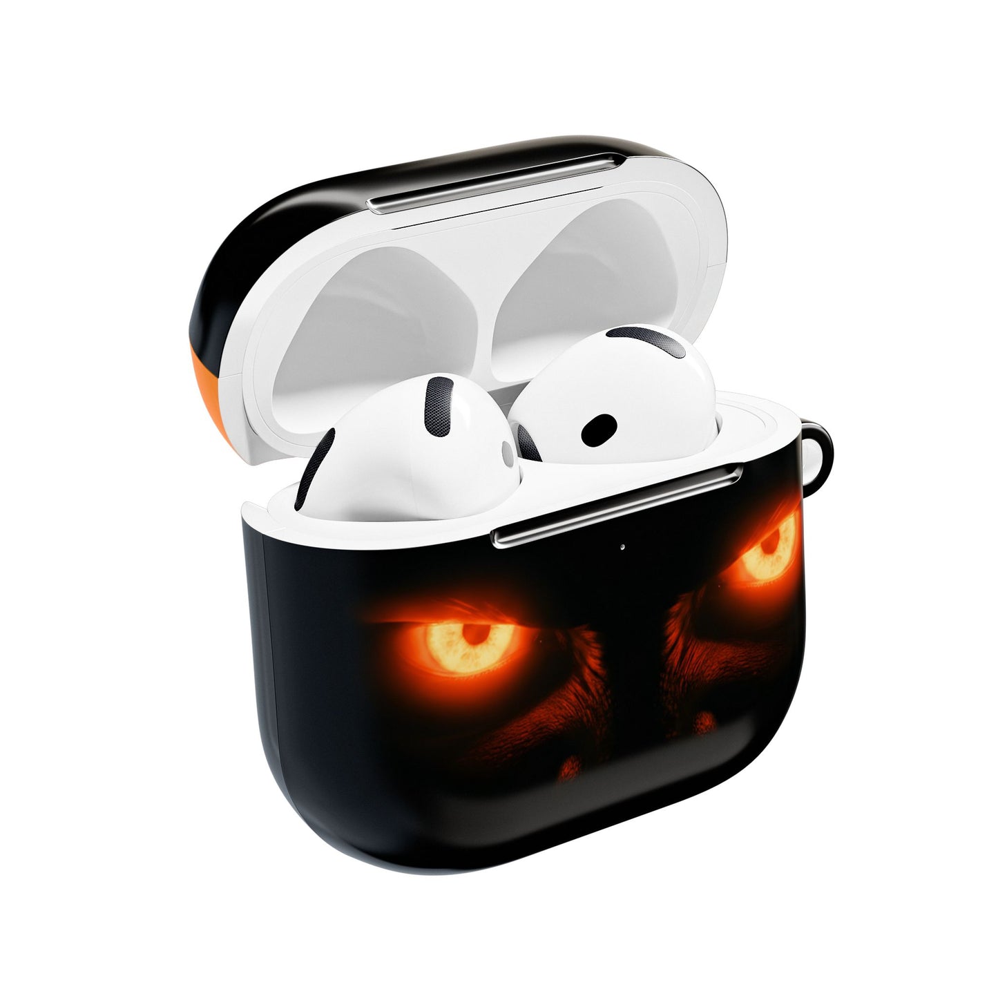 Wireless Earbud Case Cover – Blazing Monster Eyes