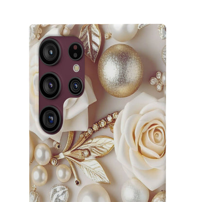 Snap Phone Case – Ivory Opulence
