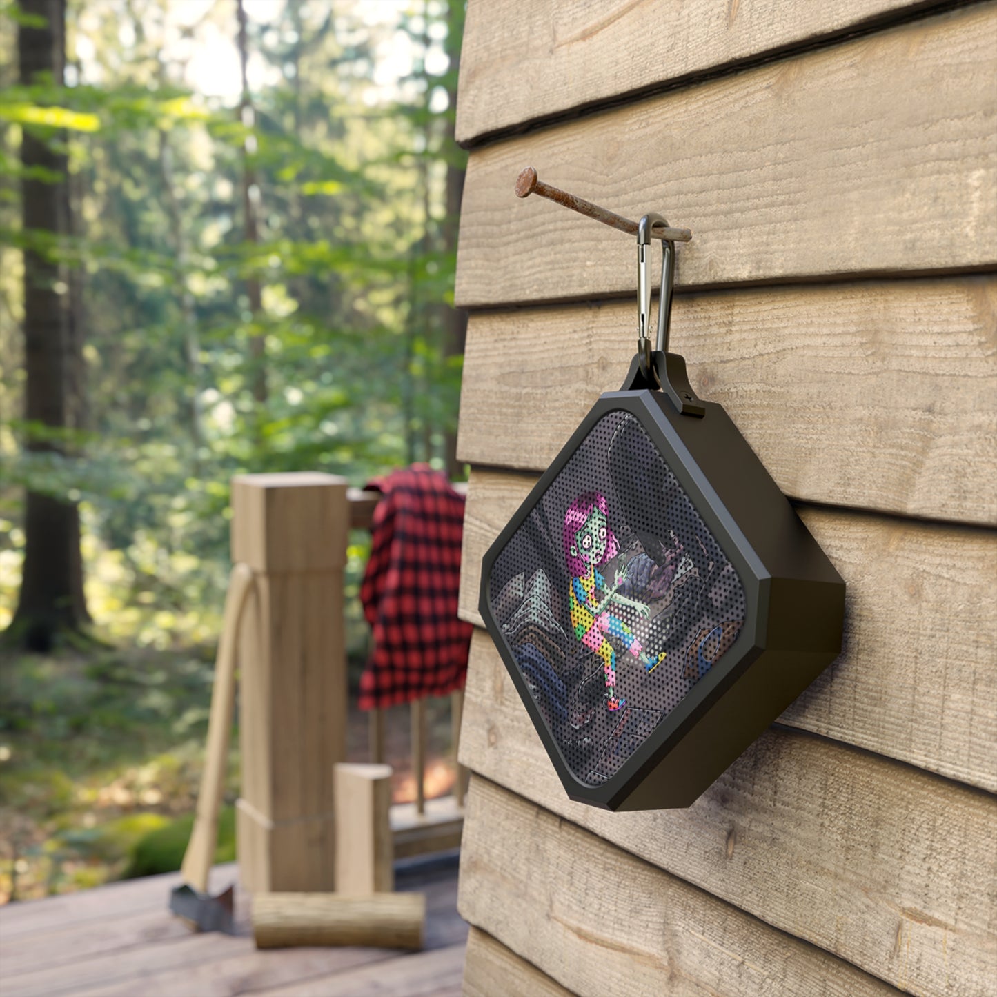 Water-Resistant Bluetooth Speaker – Game Over