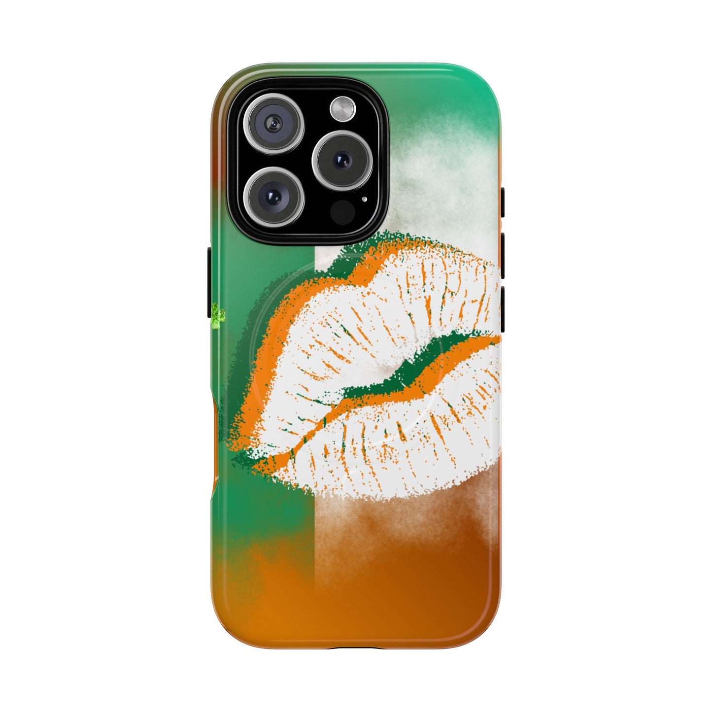 Dual-Layer Phone Case – Irish Lip St. Patrick’s Day Design