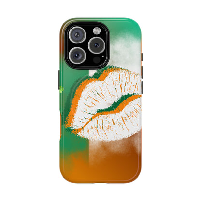 Dual-Layer Phone Case – Irish Lip St. Patrick’s Day Design