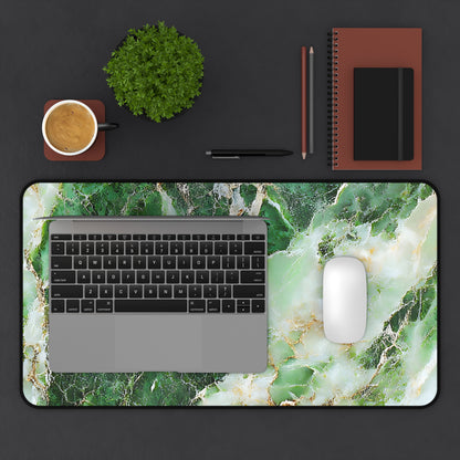 Neoprene Desk Mat – Gilded Jade