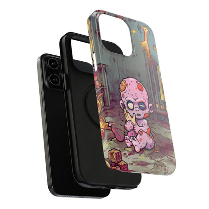 Zombie Baby Phone Case — Cute Creepy Impact-Resistant iPhone Case