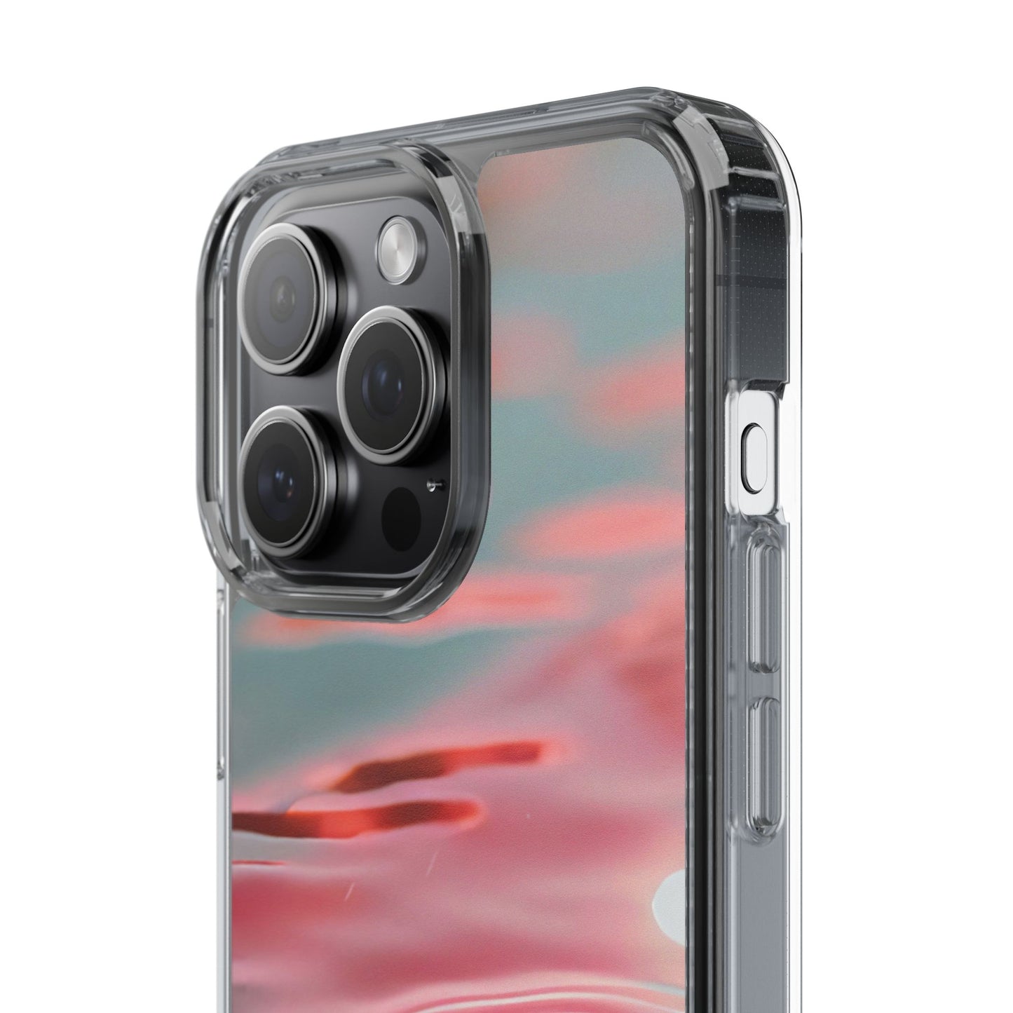 Clear Phone Case – Liquid Sunset