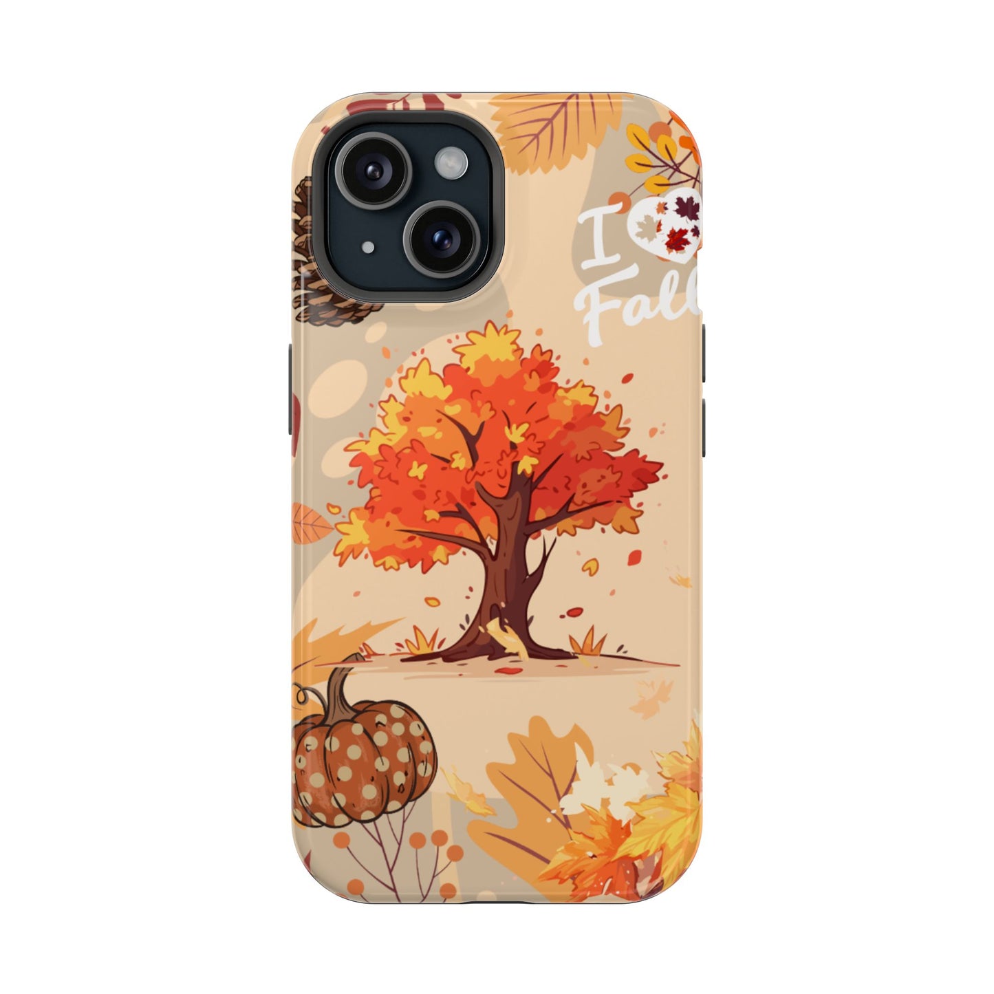Wireless-Charging Compatible Case – Fall in Love