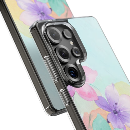 Clear Phone Case – Water Petal