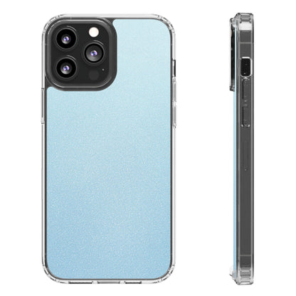 Clear Phone Case – Blue Whisper