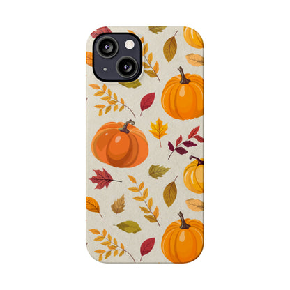 Slim Phone Case – Falling for Pumpkin