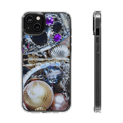 Clear Phone Case – Chrome Jewel