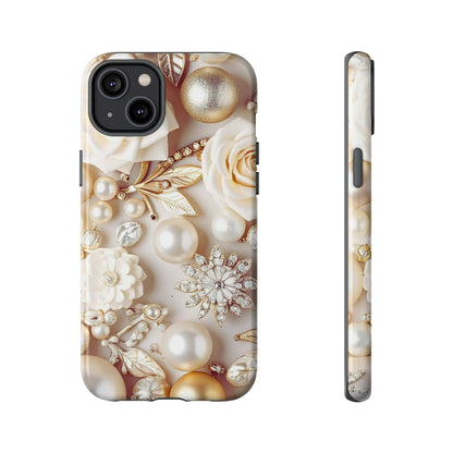 Protective Phone Case – Ivory Opulence