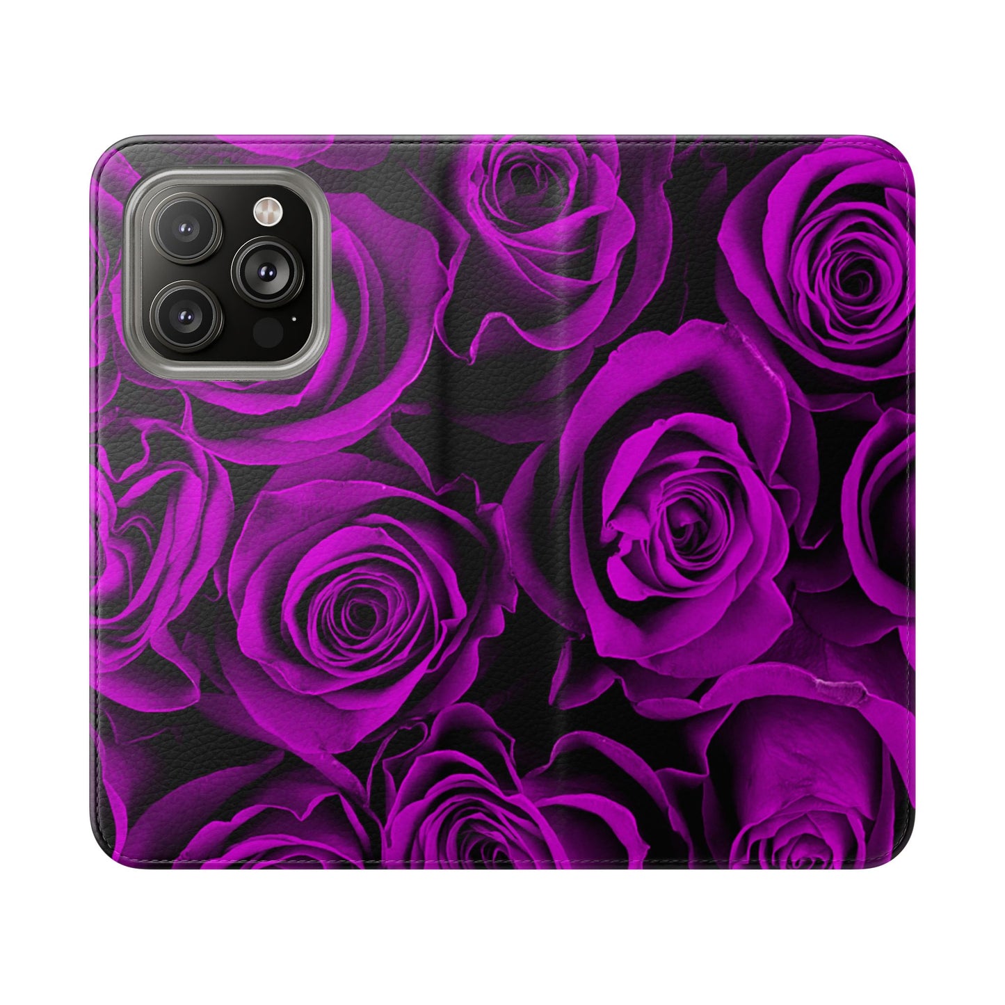 Flip Case – Amethyst Roses