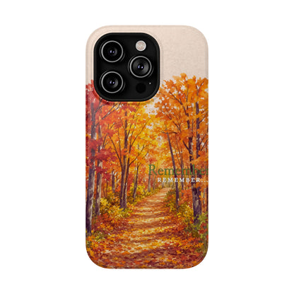Impact-Resistant Phone Case – Autumn Remembered – Compatible with iPhone 11–17 & Samsung Galaxy S22–S26 Series