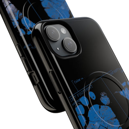 Protective Magnetic Phone Case – Mom’s Little Blue Footprints