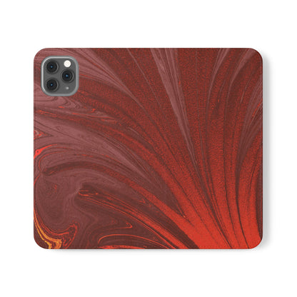 Flip Case – Crimson Current