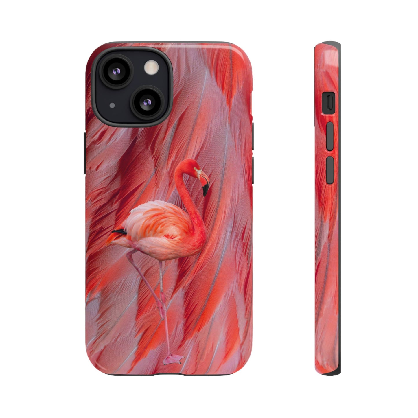Protective Phone Case – Scarlet Plume