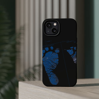 Wireless-Charging Compatible Case – Mom’s Little Blue Footprints