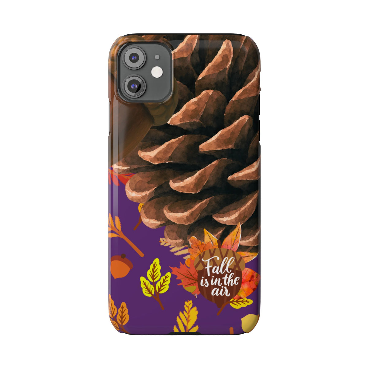 Slim Phone Case – Pine & Plenty – Compatible with iPhone 11–17 Series