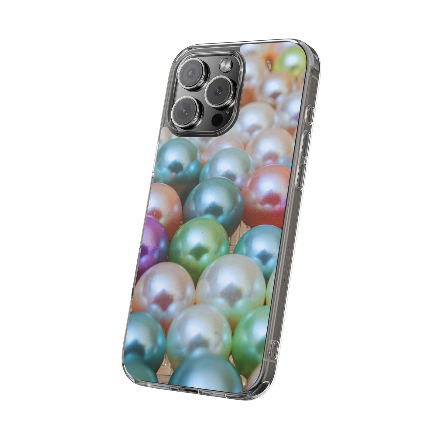Clear Phone Case – Pearl Pop