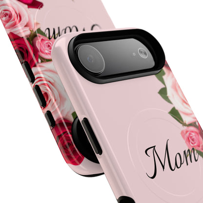 Protective Magnetic Phone Case – Mom’s Rose Bouquet