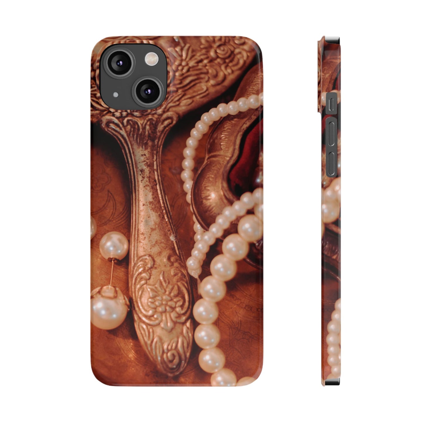 Slim Phone Case – Bronze Vanity