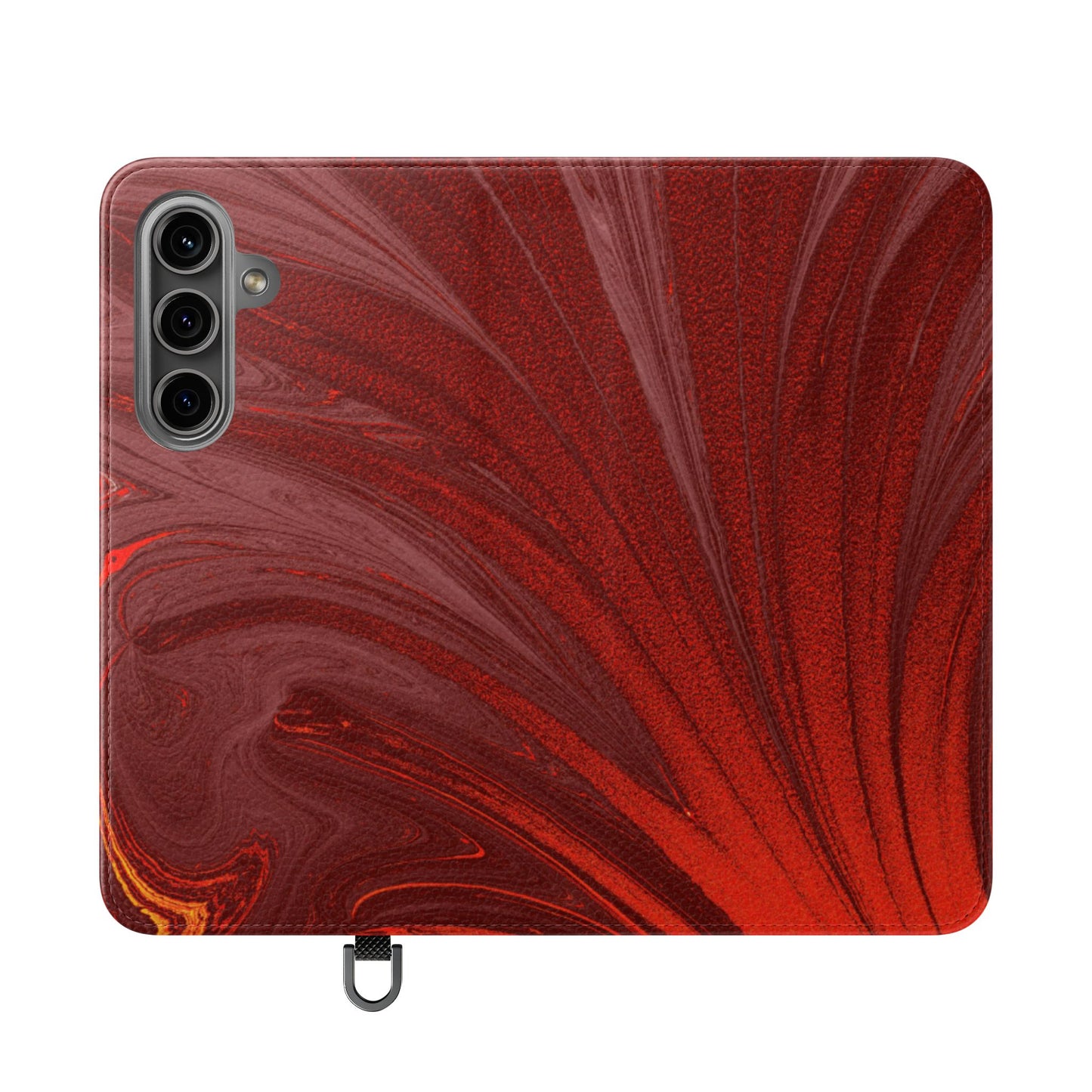 Flip Case – Crimson Current