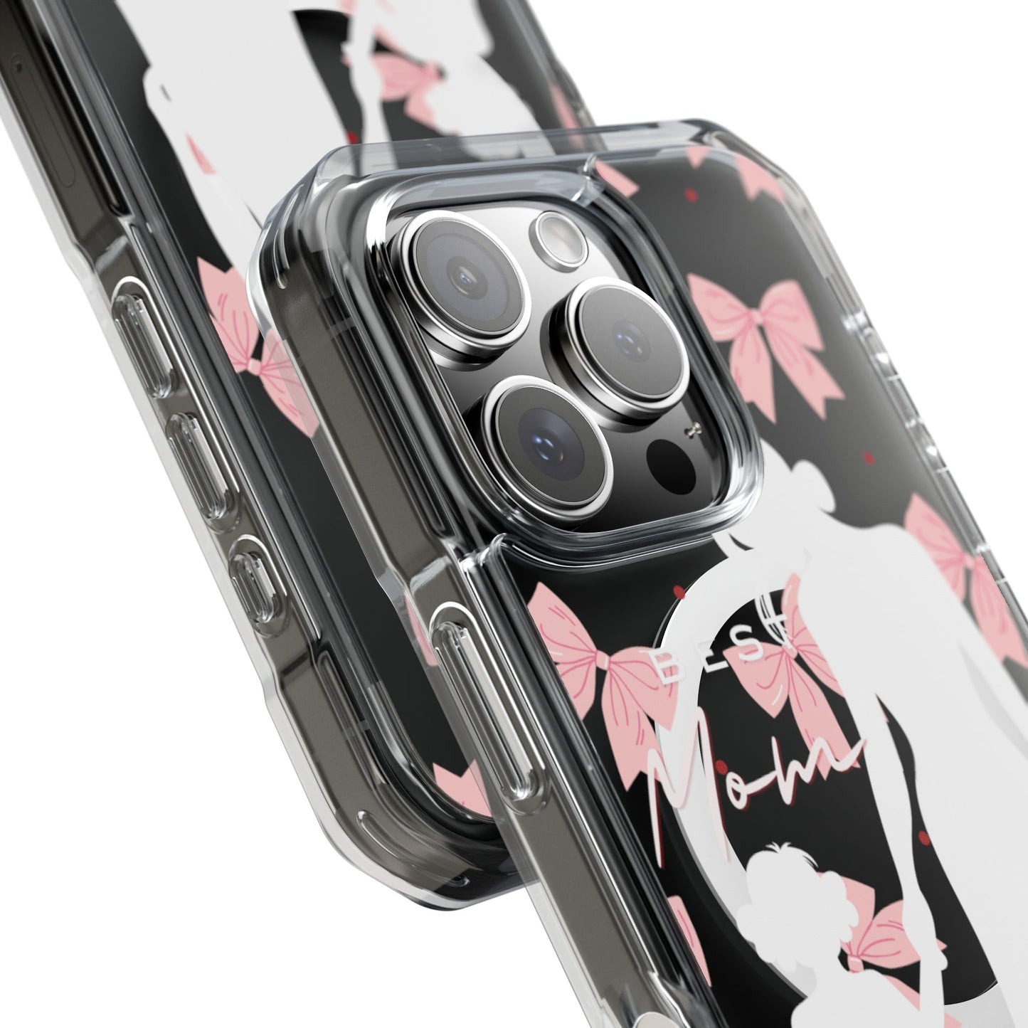 Clear Magnetic Phone Case – Best Mom: My Little Girl