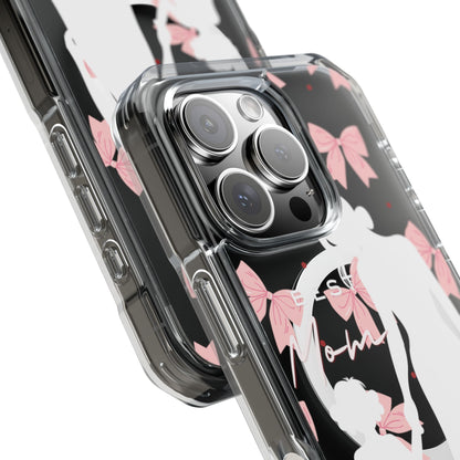 Clear Magnetic Phone Case – Best Mom: My Little Girl