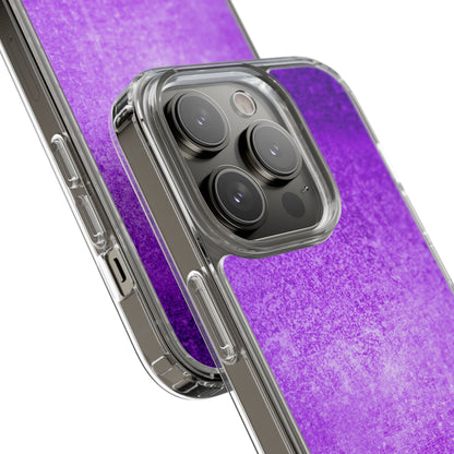 Clear Phone Case – Violet Voltage