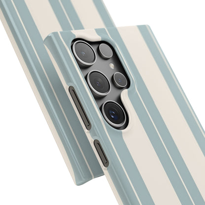 Snap Phone Case – Coastal Stripe