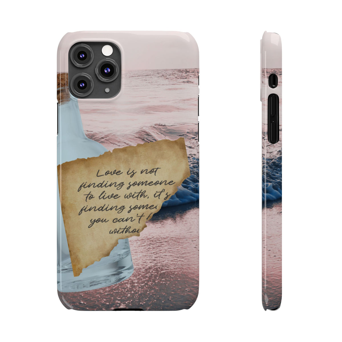 Slim Phone Case – Written in the Tide