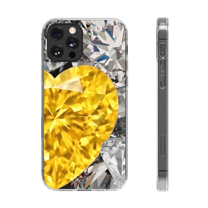 Clear Magnetic Phone Case – Heart of Gold