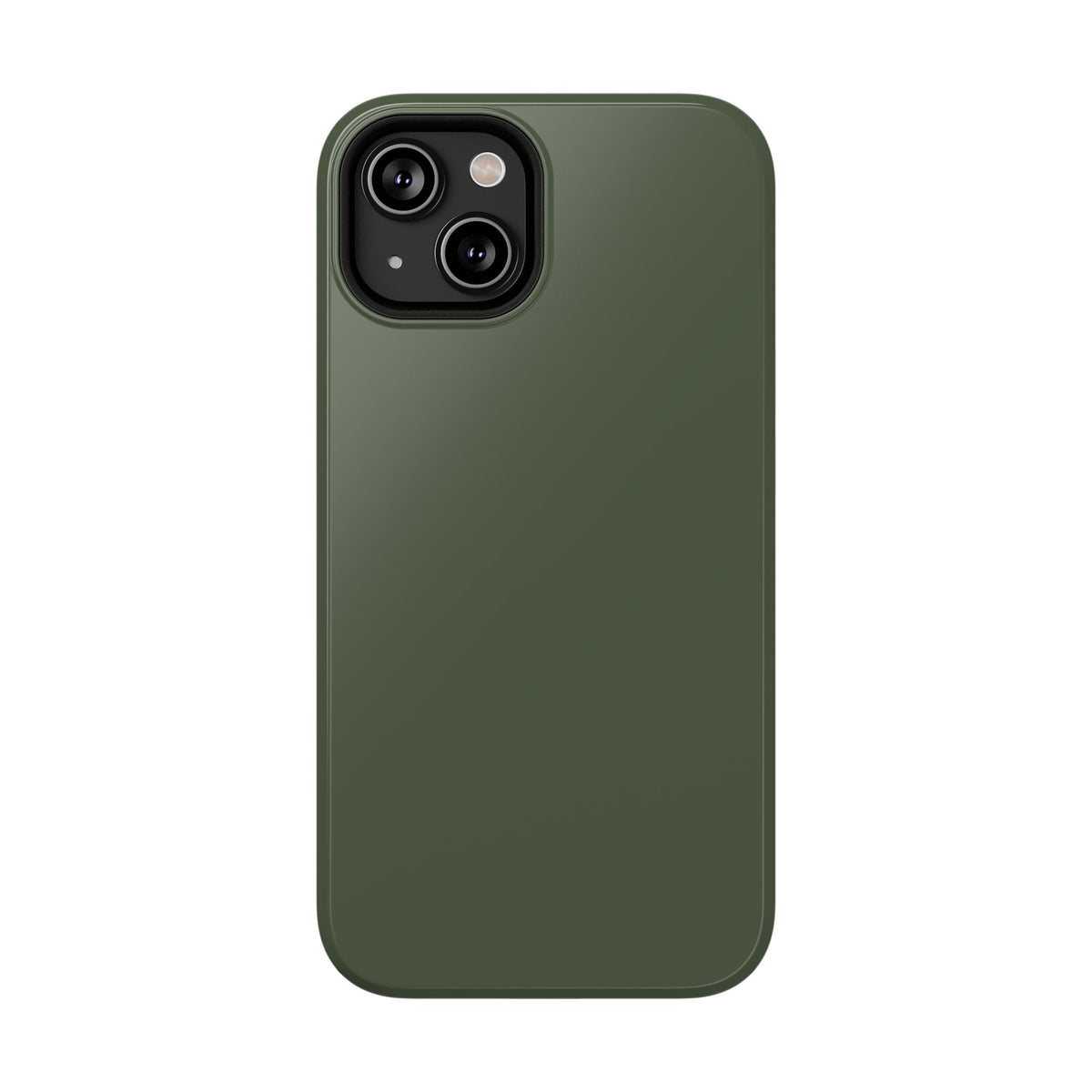 Impact-Resistant Phone Case — Military Green Protective Shockproof Cover