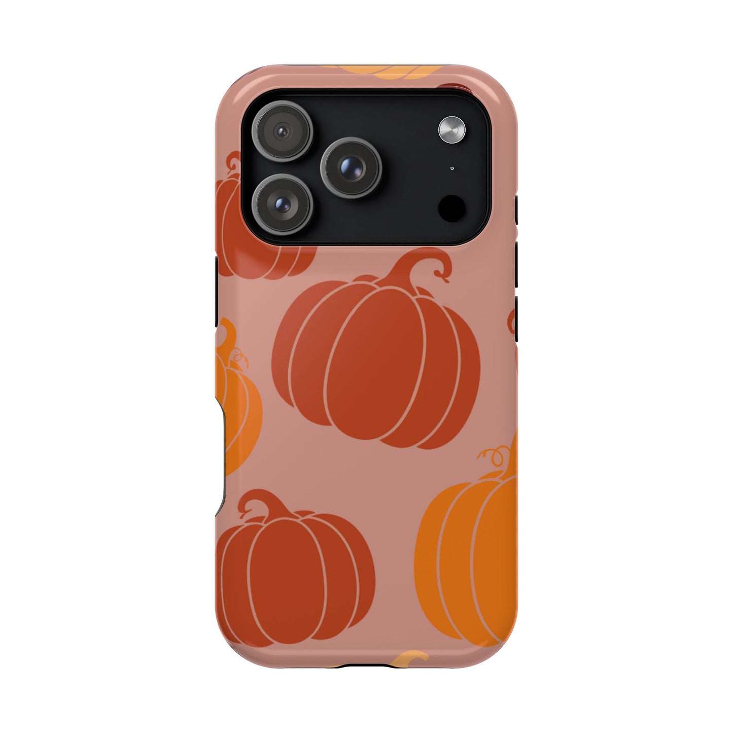 Wireless-Charging Compatible Case – Pumpkin Mood