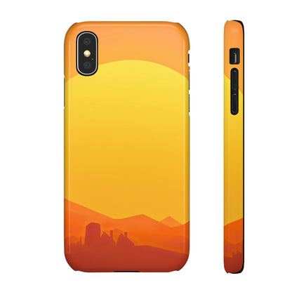 Snap Phone Case – Desert Sunrise