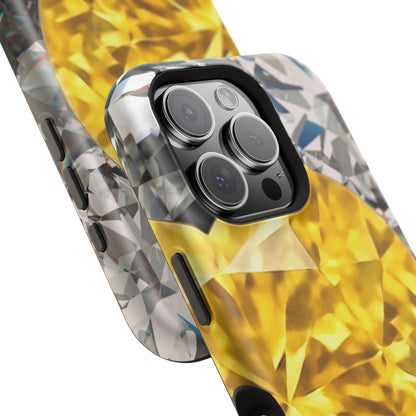 Impact-Resistant Phone Case – Heart of Gold