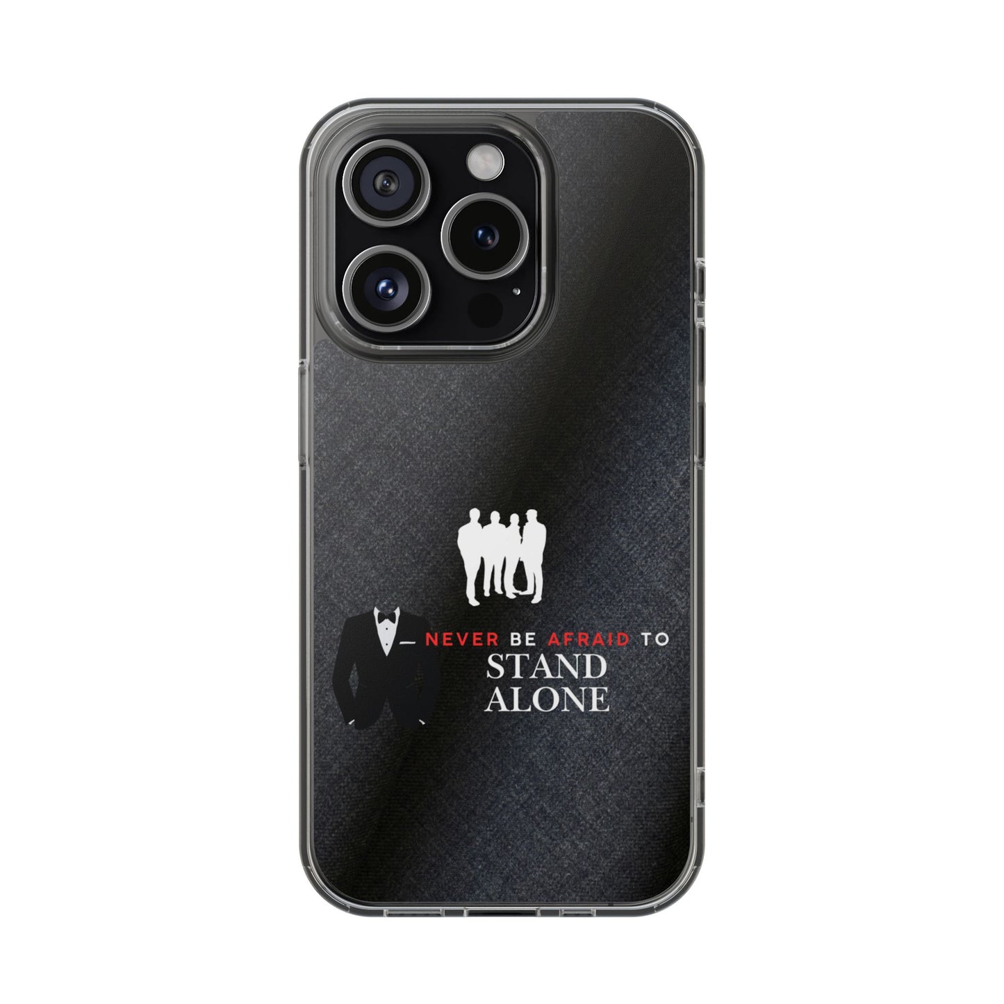 Clear Phone Case – Stand Alone