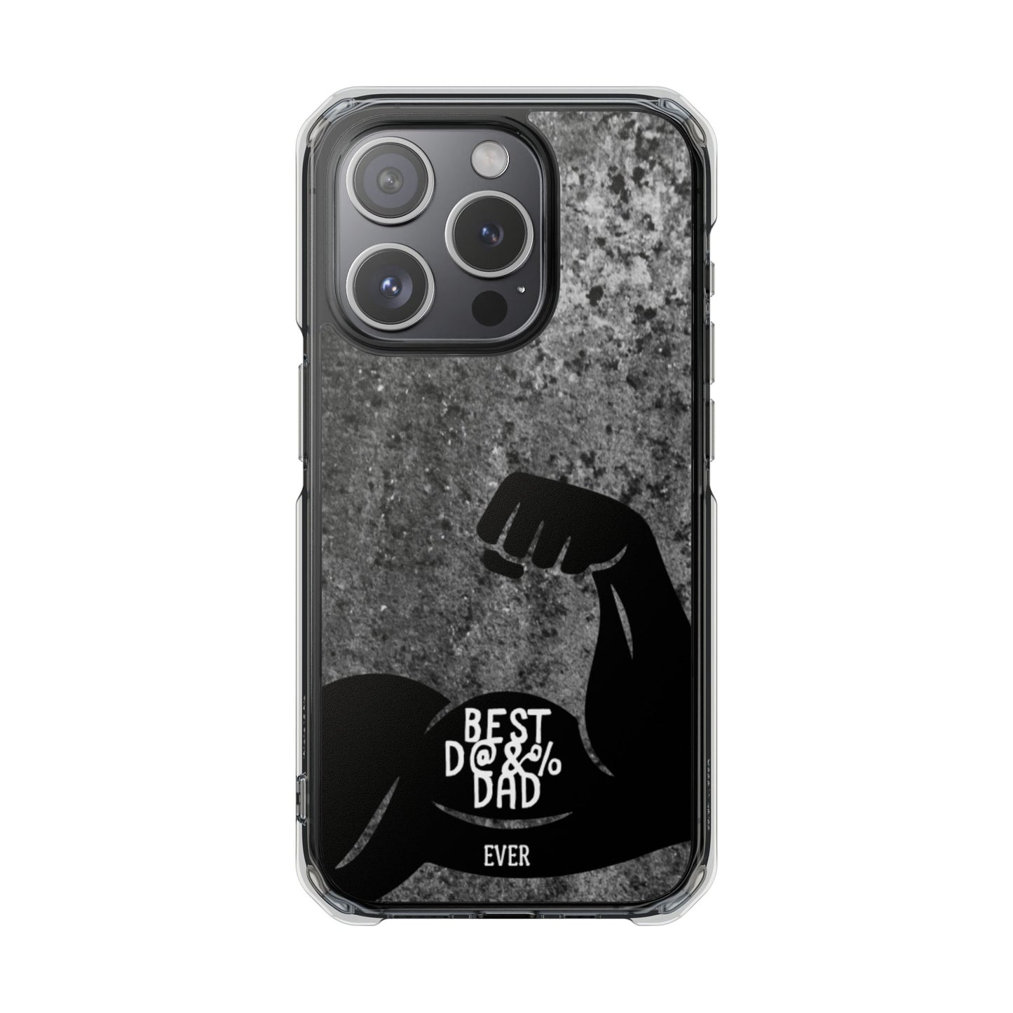 Clear Magnetic Phone Case – Best Dad Ever