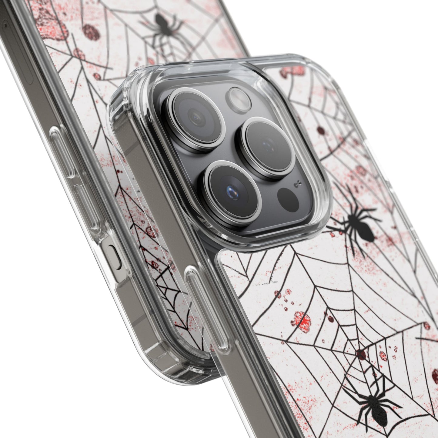 Clear Phone Case – Blood Web