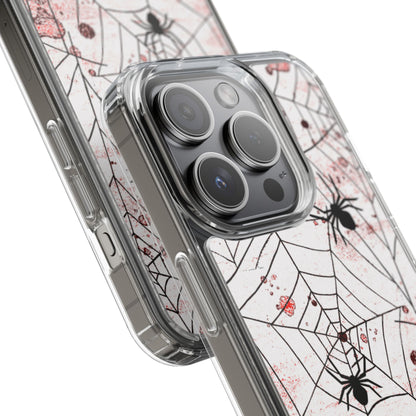 Clear Phone Case – Blood Web