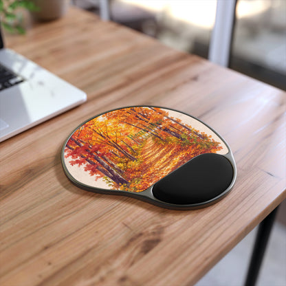 Ergonomic Mouse Pad – Autumn Remembered