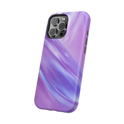 Wireless-Charging Compatible Case – Lavender Wave