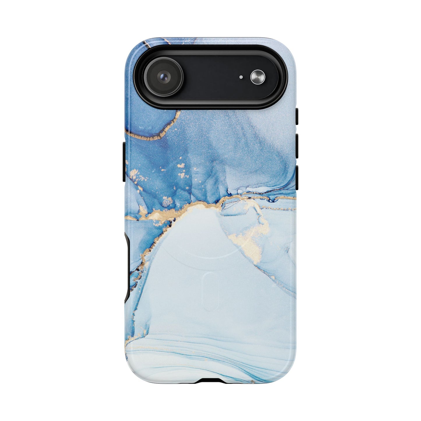 Protective Magnetic Phone Case – Blue Agate