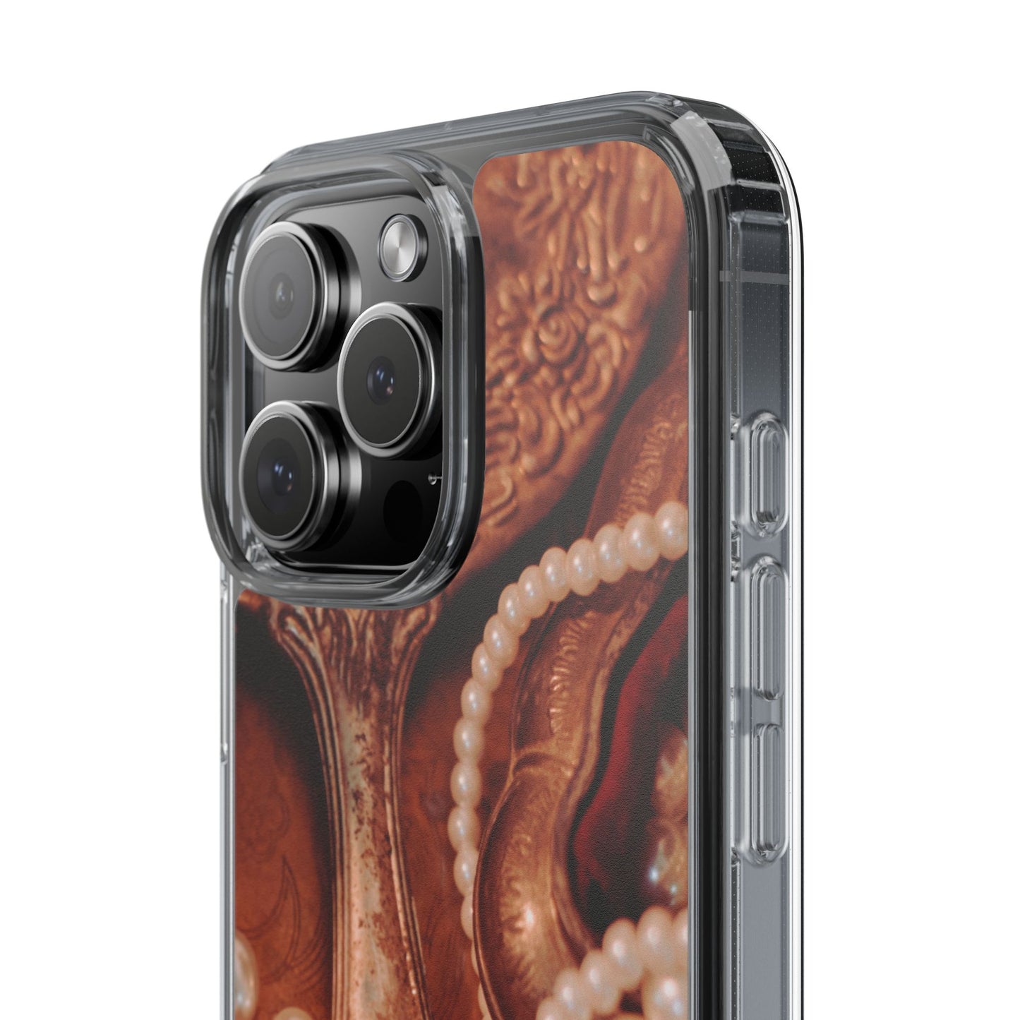 Clear Phone Case – Bronze Vanity