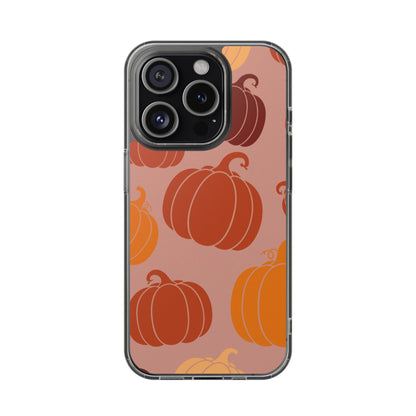 Clear Magnetic Phone Case – Pumpkin Mood