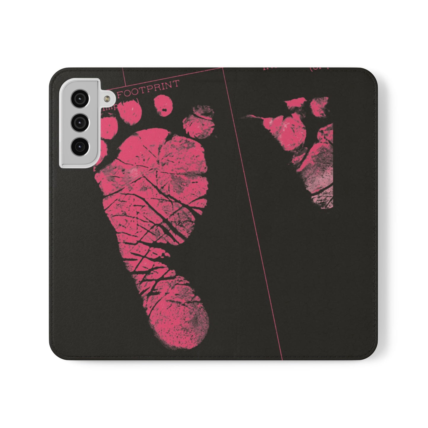 Flip Case – Mom’s Little Pink Footprints