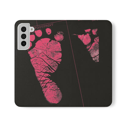 Flip Case – Mom’s Little Pink Footprints